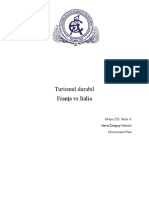 Turism Durabil - Italia Vs Franta