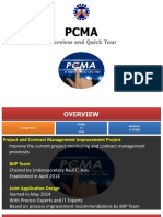 PCMA Overview and Quick Tour Guide