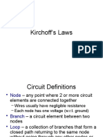 Kirchoff's Laws