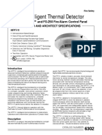 Hfpt-11 Intelligent Thermal Detector: For Firefinder XLS™ and Fs-250 Fire Alarm Control Panel