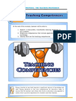 CHAPTER 4- Teaching Competencies