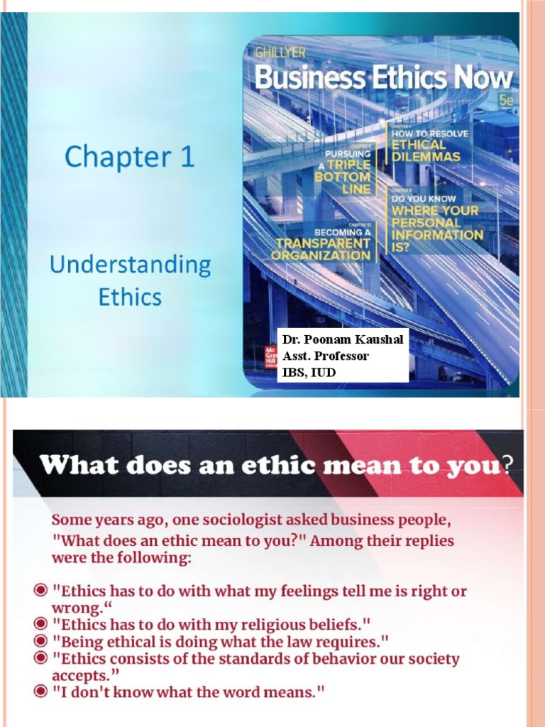 Understanding Business Ethics and Morality | PDF | Morality ...