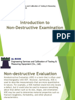 Introduction To Non-Destructive Examination
