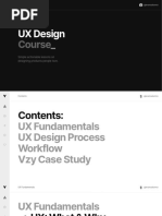 UX Design Course