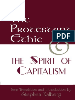 The Protestant Work Ethic (Weber)