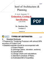 Dr.B.Jha - Arch 328 - BArch - Lecture - 3