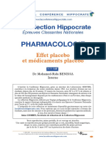 I-11-168-Effet placebo et médicaments placebo
