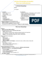 I-11-170-La décision thérapeutique personnalisée ; Observance médicamenteuse FICHE