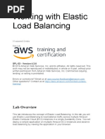 Working With Elastic Load Balancing