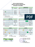 Revisi Kalender Pendidikan Semester 2 SMPN 3 Payakumbuh