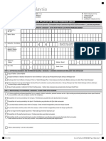 Surrender Application Form