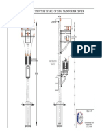 4.1.single Pole Structure Details of 25kva Transformer Center
