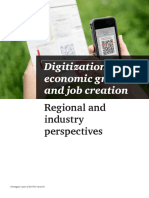 Digitization For Economic Growth and Job Creation