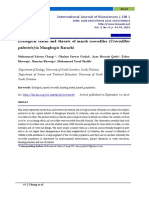 Rocodilus Palustris) : Ecological Status and Threats of Marsh Crocodiles (C in Manghopir Karachi