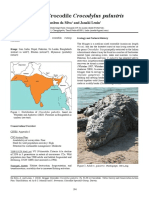 Mugger Crocodile Crocodylus Palustris: Anslem Da Silva and Janaki Lenin
