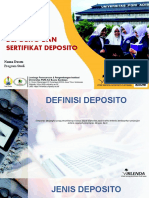 Deposito Dan Sertifikat Deposito