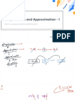 Simplification and Approximation - I With Ann