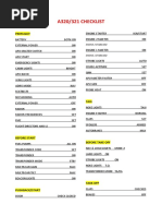 A320/321 CHECKLIST: Preflight