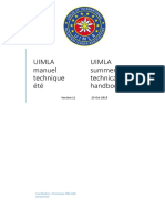 UIMLA Summer Technical Handbook