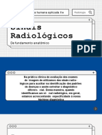 Sinais Radiologicos