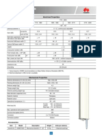 DX-1710-2200-65-15.5i-M: Electrical Properties