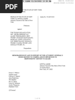 Memo of Law 2022 01 18