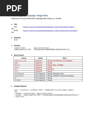 Angel One API Documentation