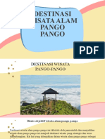 Analisis Destinasi Wisata Pango Pango
