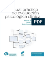 PDF Manual Practico de Evaluacion Psicologica Clinica 2a Edicion Manuel Mu DD