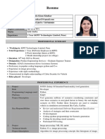 Resume: Review and Understand Software Requirement Specification