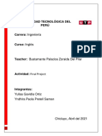 Primer Avance Ingles Iii