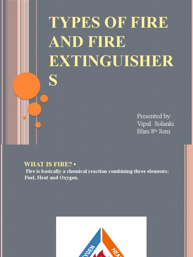 Types of Fire and Extinguishers Guide | PDF | Fires | Nature