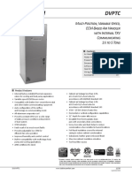 DVPTC: Multi-Position, Variable-Speed, ECM-Based Air Handler With Internal TXV Communicating 1 To 5 Tons