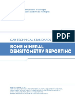 Technical Standards For Bone Mineral Densitometry Reporting 2013