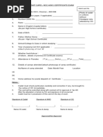 NCC Camp Risk and Medical Forms | PDF