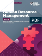 Human Resource Management: Articles - Books & Chapters - Cases - Teaching Guides Simulations - Video