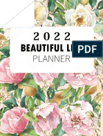 2022 Beautiful Life Planner by Shining Mom