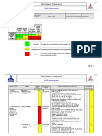 Risk Assessment: Method Statement Painting Activities