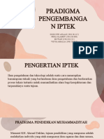 Pradigma Pengembangan Iptek Kel 6 AIKA 5