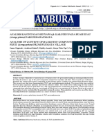 Analisis Kandungan Senyawa Β-Karoten Pada Buah Enau: (Arenga piñata) DARI DESA BAUMATA