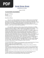 Grassley and Johnson - Letter To Secret Service - Hunter Biden