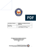 MODUL PRAKTIKUM DASAR TEKNIK ELEKTRO - Percobaan 1