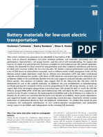 Battery Materials For Low-Cost Electric Transportation - Elsevier Enhanced Reader