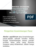 Ppt Keseimbangan Pasar