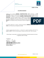 Rsade - 507788 Certificación Avance SG SST - Andina Constructora