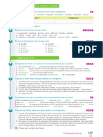 53 Mots Se Terminant Par Un e Exos