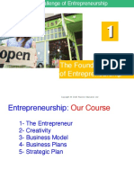 The Foundations of Entrepreneurship