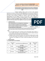 Detailed Modalities On Recruitment of 1749 Posts in OAVs - 2021