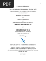 Network Attached Storage Using Raspberry Pi: A Report On Major Project