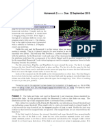 LSU EE 4702-1 Homework 2 Due: 22 September 2015: To Turn in For This First Problem